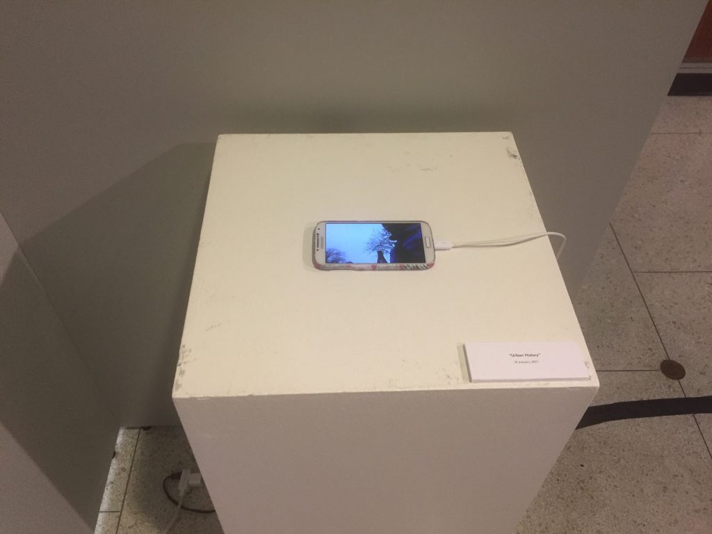 Detail: "Urban History," Single Channel Video on Smartphone
